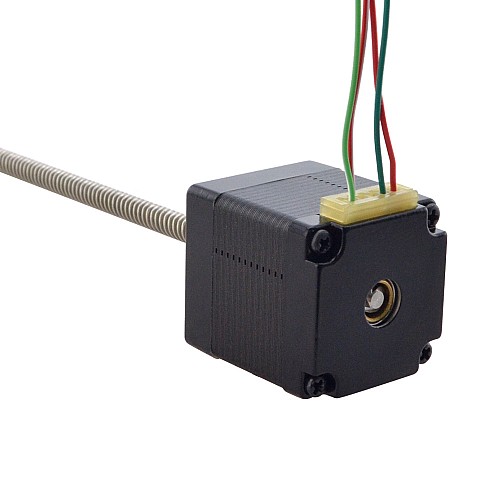 NEMA 11 非キャプティブ Acme リニア ステッピング モーター 1.0A 32.2mm スタック スクリュー リード 5.08mm(0.2) リード長 200mm