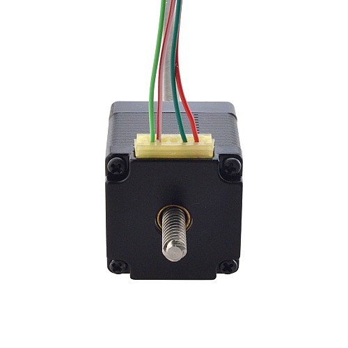 NEMA 11 非キャプティブ Acme リニア ステッピング モーター 1.0A 32.2mm スタック スクリュー リード 5.08mm(0.2) リード長 200mm