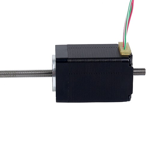 NEMA 11 非キャプティブ Acme リニア ステッピング モーター 1.0A 46mm スタック スクリュー リード 0.635mm(0.025) リード長 250mm - 11N18S1004ED5-250RS | StepperOnline NEMA 11 非キャプティブ Acme リニア ステッピング モーター 1.0A 46mm スタック スクリュー リード 0.635mm(0.025) リード長 250mm - 11N18S1004ED5-250RS | StepperOnline
