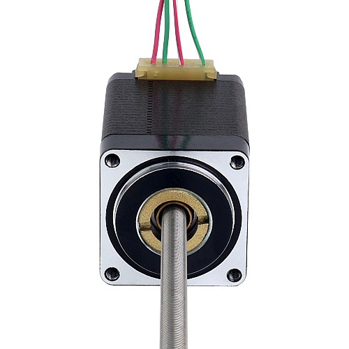 NEMA 11 非キャプティブ Acme リニア ステッピング モーター 1.0A 46mm スタック スクリュー リード 0.635mm(0.025) リード長 250mm - 11N18S1004ED5-250RS | StepperOnline NEMA 11 非キャプティブ Acme リニア ステッピング モーター 1.0A 46mm スタック スクリュー リード 0.635mm(0.025) リード長 250mm - 11N18S1004ED5-250RS | StepperOnline