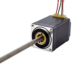 CN 発売中 - NEMA 11 非キャプティブ Acme リニア ステッピング モーター 1.0A 46mm スタック スクリュー リード 1.27mm(0.05") リード長 200mm