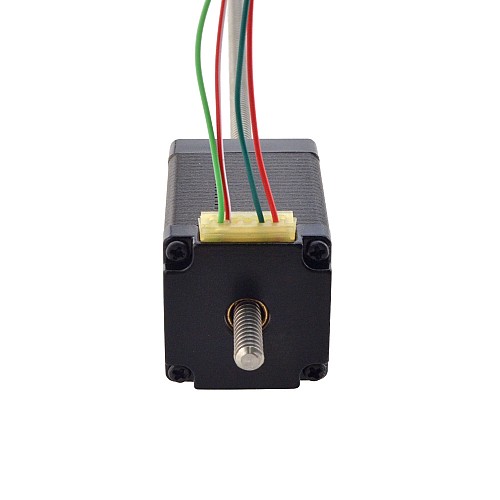 NEMA 11 非キャプティブ Acme リニア ステッピング モーター 1.0A 46mm スタック スクリュー リード 1.27mm(0.05) リード長 200mm NEMA 11 非キャプティブ Acme リニア ステッピング モーター 1.0A 46mm スタック スクリュー リード 1.27mm(0.05) リード長 200mm