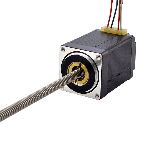NEMA 11 非キャプティブ Acme リニア ステッピング モーター 1.0A 46mm スタック スクリュー リード 1.27mm(0.05) リード長 200mm NEMA 11 非キャプティブ Acme リニア ステッピング モーター 1.0A 46mm スタック スクリュー リード 1.27mm(0.05) リード長 200mm