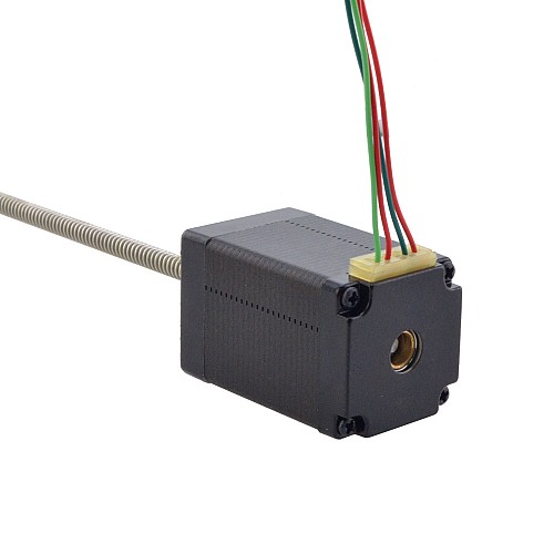 NEMA 11 非キャプティブ Acme リニア ステッピング モーター 1.0A 46mm スタック スクリュー リード 2.54mm(0.1) リード長 200mm NEMA 11 非キャプティブ Acme リニア ステッピング モーター 1.0A 46mm スタック スクリュー リード 2.54mm(0.1) リード長 200mm