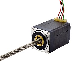 NEMA 11 非キャプティブ Acme リニア ステッピング モーター 1.0A 46mm スタック スクリュー リード 2.54mm(0.1") リード長 200mm