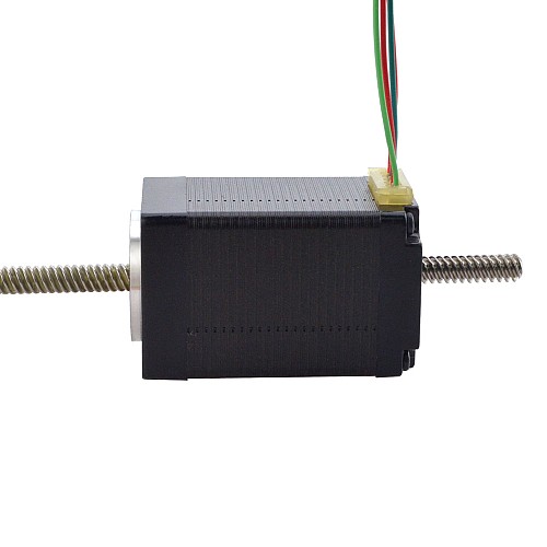 NEMA 11 非キャプティブ Acme リニア ステッピング モーター 1.0A 46mm スタック スクリュー リード 5.08mm(0.2) リード長 200mm