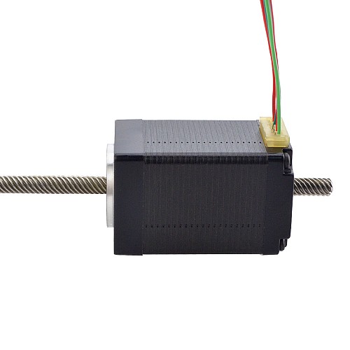 NEMA 11 非キャプティブ Acme リニア ステッピング モーター 1.0A 46mm スタック スクリュー リード 10.16mm(0.4) リード長 200mm