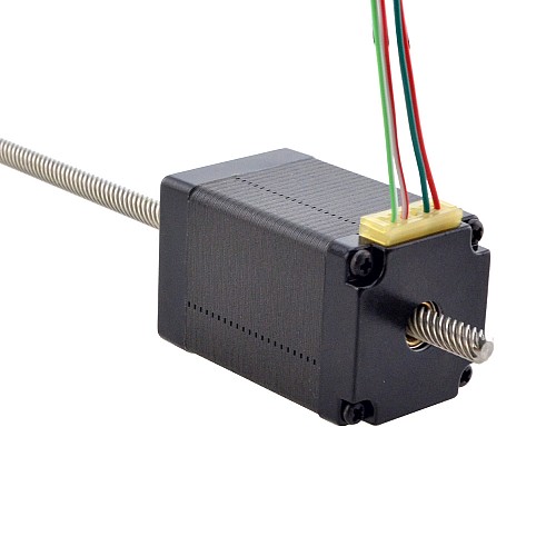 NEMA 11 非キャプティブ Acme リニア ステッピング モーター 1.0A 46mm スタック スクリュー リード 10.16mm(0.4) リード長 200mm