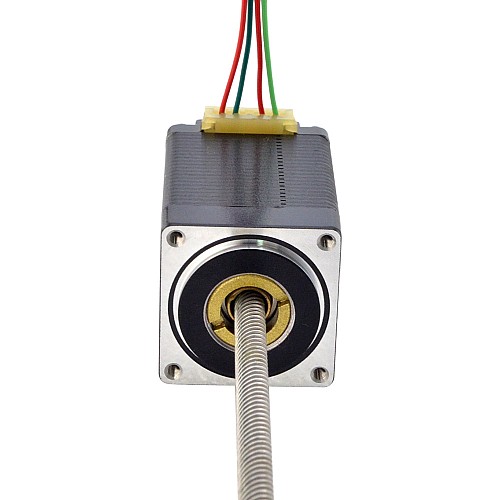 NEMA 11 非キャプティブ Acme リニア ステッピング モーター 1.0A 46mm スタック スクリュー リード 10.16mm(0.4) リード長 200mm