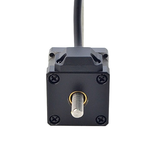 NEMA 14 非キャプティブ Acme リニア ステッピング モーター 1.5A 34mm スタック スクリュー リード 2.54mm(0.1) リード長 200mm