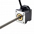 NEMA 14 非キャプティブ Acme リニア ステッピング モーター 1.5A 34mm スタック スクリュー リード 2.54mm(0.1") リード長 200mm