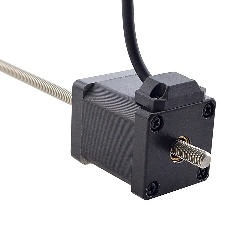NEMA 14 非キャプティブ Acme リニア ステッピング モーター 1.5A 47mm スタック スクリュー リード 1.27mm(0.05) リード長 200mm NEMA 14 非キャプティブ Acme リニア ステッピング モーター 1.5A 47mm スタック スクリュー リード 1.27mm(0.05) リード長 200mm