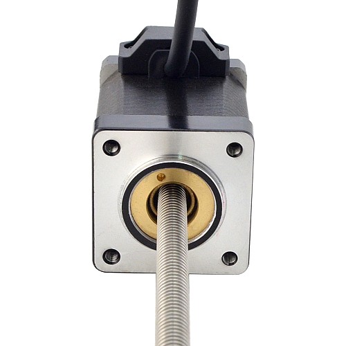 NEMA 14 非キャプティブ Acme リニア ステッピング モーター 1.5A 47mm スタック スクリュー リード 1.27mm(0.05) リード長 200mm NEMA 14 非キャプティブ Acme リニア ステッピング モーター 1.5A 47mm スタック スクリュー リード 1.27mm(0.05) リード長 200mm