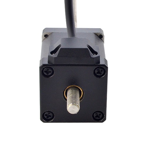 NEMA 14 非キャプティブ Acme リニア ステッピング モーター 1.5A 47mm スタック スクリュー リード 2.54mm(0.1) リード長 200mm