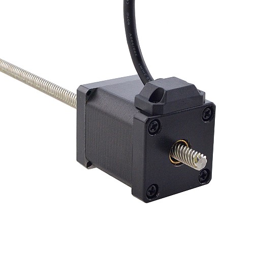 NEMA 14 非キャプティブ リニアステッピングモーター 1.5A 47mm 身長 スクリューリード 12.7mm(0.5) リードの長さ 200mm NEMA 14 非キャプティブ リニアステッピングモーター 1.5A 47mm 身長 スクリューリード 12.7mm(0.5) リードの長さ 200mm