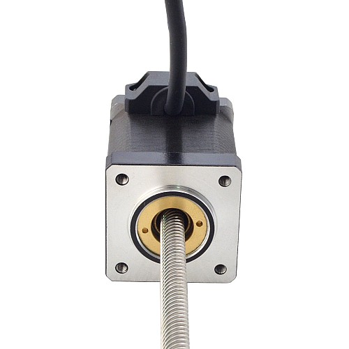 NEMA 14 非キャプティブ リニアステッピングモーター 1.5A 47mm 身長 スクリューリード 12.7mm(0.5) リードの長さ 200mm NEMA 14 非キャプティブ リニアステッピングモーター 1.5A 47mm 身長 スクリューリード 12.7mm(0.5) リードの長さ 200mm