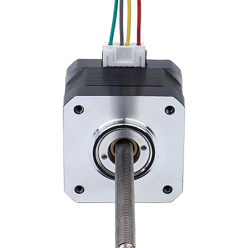 Nema 17 非キャプティブ 34mm スタック 0.4A リード 2mm(0.07874") 長さ 100mm | StepperOnline UK Nema 17 非キャプティブ 34mm スタック 0.4A リード 2mm(0.07874") 長さ 100mm - 17N13S0404AF4-100RS | StepperOnline UK
