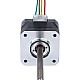 Nema 17 非キャプティブ 34mm スタック 0.4A リード 2mm(0.07874") 長さ 100mm | StepperOnline UK Nema 17 非キャプティブ 34mm スタック 0.4A リード 2mm(0.07874") 長さ 100mm - 17N13S0404AF4-100RS | StepperOnline UK