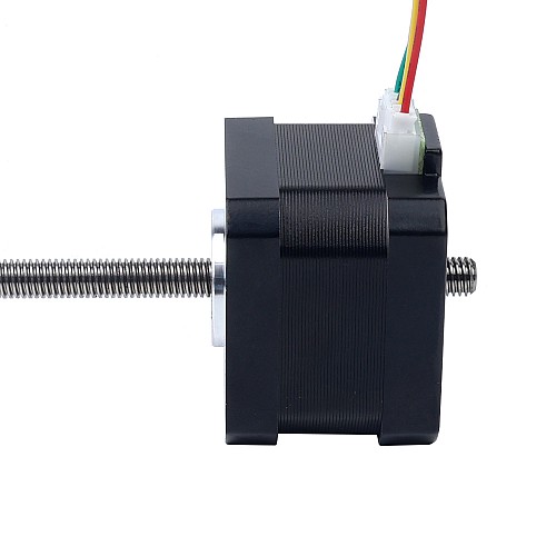 Nema 17 非キャプティブ 34mm スタック 0.4A リード 2mm(0.07874) 長さ 150mm Nema 17 非キャプティブ 34mm スタック 0.4A リード 2mm(0.07874) 長さ 150mm