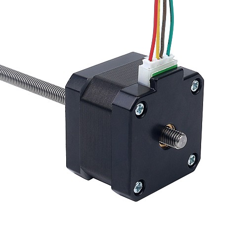 Nema 17 非キャプティブ 34mm スタック 0.4A リード 2mm(0.07874) 長さ 150mm Nema 17 非キャプティブ 34mm スタック 0.4A リード 2mm(0.07874) 長さ 150mm