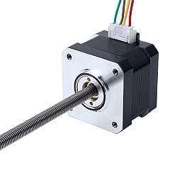 Nema 17 非キャプティブ 34mm スタック 0.4A リード 2mm(0.07874") 長さ 150mm