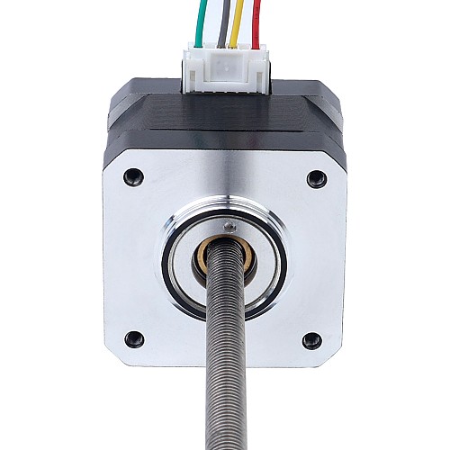 Nema 17 非キャプティブ 34mm スタック 0.84A リード 2mm(0.07874") 長さ 200mm Nema 17 非キャプティブ 34mm スタック 0.84A リード 2mm(0.07874") 長さ 200mm