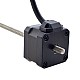 NEMA 17 非キャプティブ Acme リニアステッピングモーター 1.5A 34mm 身長 スクリューリード 1.27mm(0.05) リードの長さ 200mm NEMA 17 非キャプティブ Acme リニアステッピングモーター 1.5A 34mm 身長 スクリューリード 1.27mm(0.05) リードの長さ 200mm