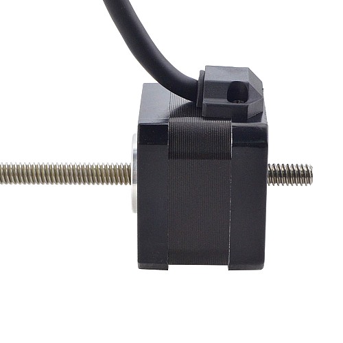 NEMA 17 非キャプティブ Acme リニアステッピングモーター 1.5A 34mm 身長 スクリューリード 2.54mm(0.1) リードの長さ 200mm