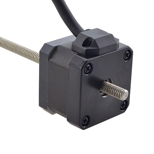 NEMA 17 非キャプティブ Acme リニアステッピングモーター 1.5A 34mm 身長 スクリューリード 2.54mm(0.1) リードの長さ 200mm