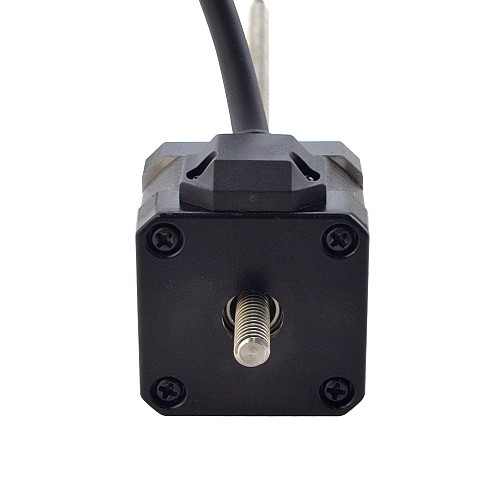 NEMA 17 非キャプティブ Acme リニアステッピングモーター 1.5A 34mm 身長 スクリューリード 2.54mm(0.1) リードの長さ 200mm