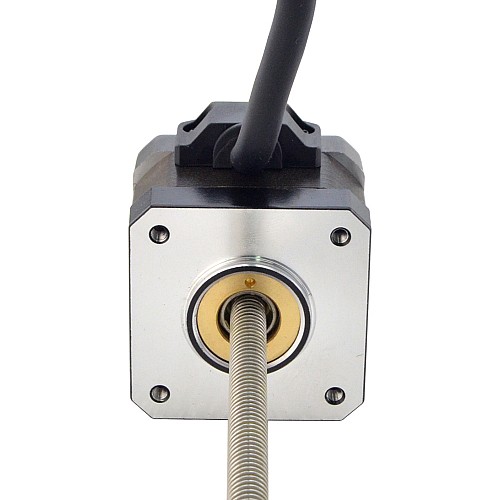 NEMA 17 非キャプティブ Acme リニアステッピングモーター 1.5A 34mm 身長 スクリューリード 2.54mm(0.1) リードの長さ 200mm