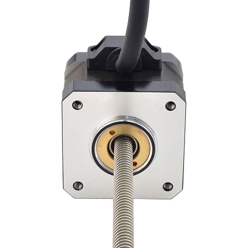 NEMA 17 非キャプティブ Acme リニアステッピングモーター 1.5A 34mm 身長 スクリューリード 6.35mm(0.25) リードの長さ 200mm NEMA 17 非キャプティブ Acme リニアステッピングモーター 1.5A 34mm 身長 スクリューリード 6.35mm(0.25) リードの長さ 200mm