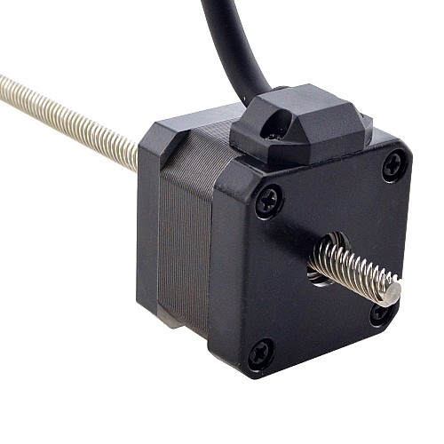 NEMA 17 非キャプティブ Acme リニアステッピングモーター 1.5A 34mm 身長 スクリューリード 12.7mm(0.5) リードの長さ 200mm