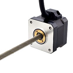 CN 発売中 - NEMA 17 非キャプティブ Acme リニアステッピングモーター 1.5A 34mm 身長 スクリューリード 12.7mm(0.5") リードの長さ 200mm