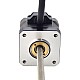NEMA 17 非キャプティブ Acme リニアステッピングモーター 1.5A 34mm 身長 スクリューリード 12.7mm(0.5) リードの長さ 200mm