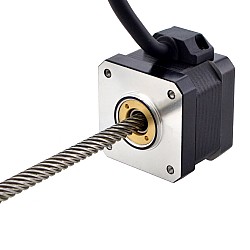CN 発売中 - NEMA 17 非キャプティブ Acme リニアステッピングモーター 1.5A 34mm 身長 スクリューリード 25.4mm(1") リードの長さ 200mm