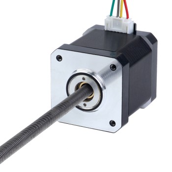 Nema 17 非キャプティブ 48mm スタック 1.68A リード 2mm(0.07874") 長さ 200mm