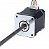 Nema 17 非キャプティブ 48mm スタック 1.68A リード 2mm(0.07874") 長さ 200mm