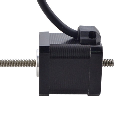 NEMA 17 非キャプティブ Acme リニア ステッピング モーター 2.5A 48mm スタック スクリュー リード 2.54mm(0.1) リード長 200mm
