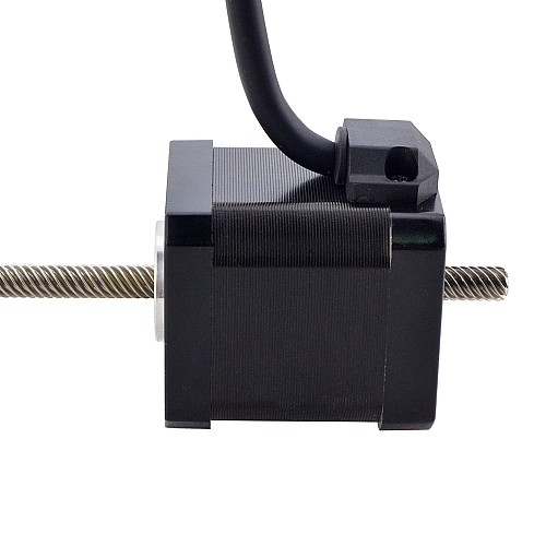 NEMA 17 非キャプティブ Acme リニア ステッピング モーター 2.5A 48mm スタック スクリュー リード 12.7mm(0.5) リード長 200mm NEMA 17 非キャプティブ Acme リニア ステッピング モーター 2.5A 48mm スタック スクリュー リード 12.7mm(0.5) リード長 200mm
