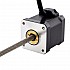 NEMA 17 非キャプティブ Acme リニア ステッピング モーター 2.5A 48mm スタック スクリュー リード 12.7mm(0.5") リード長 200mm