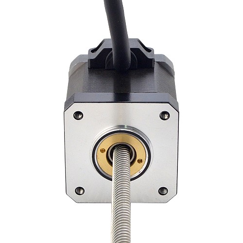 NEMA 17 非キャプティブ Acme リニア ステッピング モーター 2.5A 48mm スタック スクリュー リード 12.7mm(0.5) リード長 200mm NEMA 17 非キャプティブ Acme リニア ステッピング モーター 2.5A 48mm スタック スクリュー リード 12.7mm(0.5) リード長 200mm