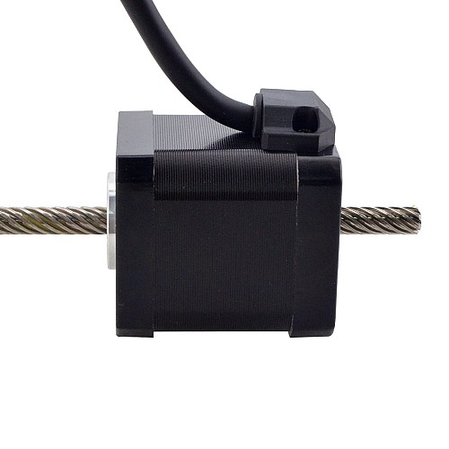 NEMA 17 非キャプティブ Acme リニア ステッピング モーター 2.5A 48mm スタック スクリュー リード 25.4mm(1) リード長 200mm