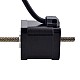 NEMA 17 非キャプティブ Acme リニア ステッピング モーター 2.5A 48mm スタック スクリュー リード 25.4mm(1) リード長 200mm