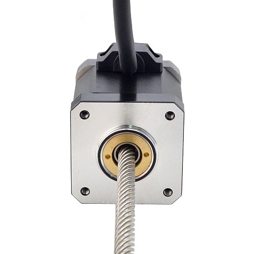 NEMA 17 非キャプティブ Acme リニア ステッピング モーター 2.5A 48mm スタック スクリュー リード 25.4mm(1) リード長 200mm