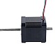 Nema 17、ノンキャプティブ、48mmスタック、2.6A、リード2.4384mm（0.096インチ）、長さ250mm - 17N19S2604JE4-250RS | StepperOnline