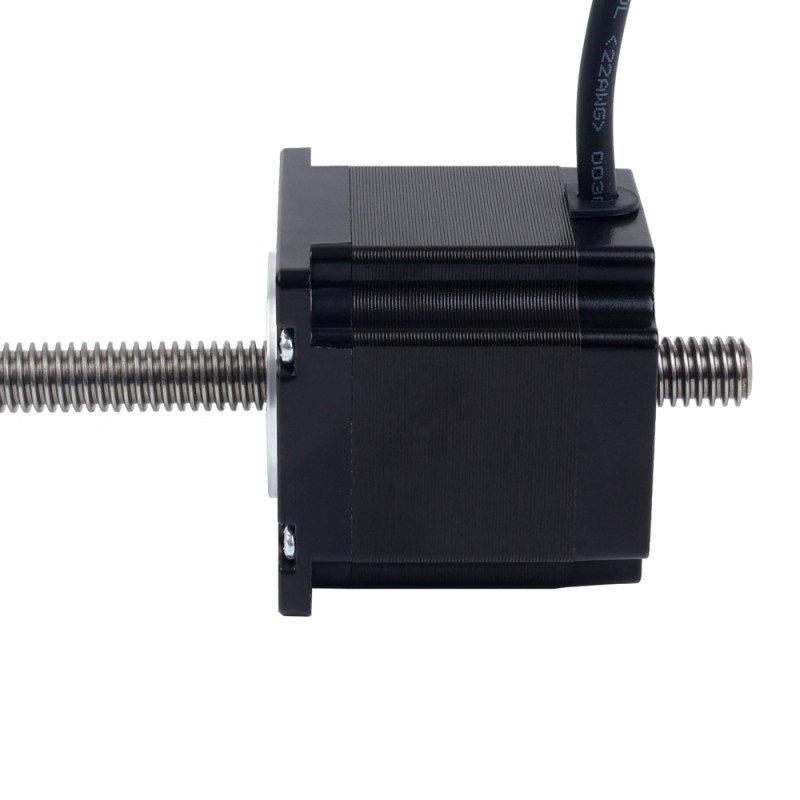 Nema 23 非キャプティブ 56mm スタック 2.0A リード 2mm(0.07874") 長さ 250mm - 23N22S2004AJ4-250RS | StepperOnline