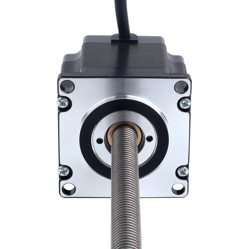 Nema 23 非キャプティブ 56mm スタック 2.0A リード 2mm(0.07874") 長さ 250mm - 23N22S2004AJ4-250RS | StepperOnline