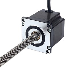 Nema 23 非キャプティブ 56mm スタック 2.0A リード 2mm(0.07874") 長さ 355mm