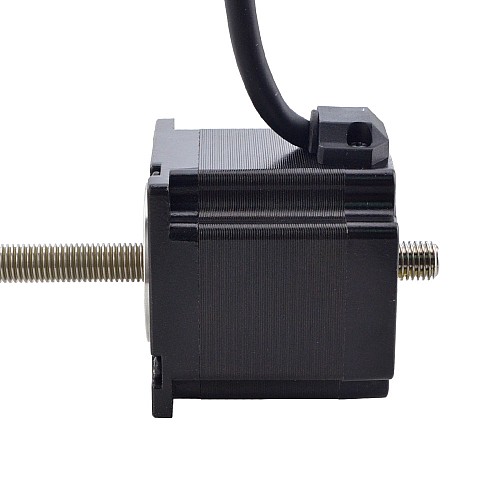 NEMA 23 非キャプティブ Acme リニアステッピングモーター 3.0A 56mm 身長 スクリューリード 1.27mm(0.05) リードの長さ 250mm NEMA 23 非キャプティブ Acme リニアステッピングモーター 3.0A 56mm 身長 スクリューリード 1.27mm(0.05) リードの長さ 250mm